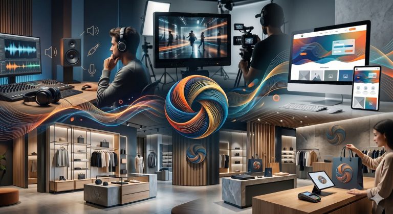Sistema de marca multicanal audio, vídeo, web y PDV